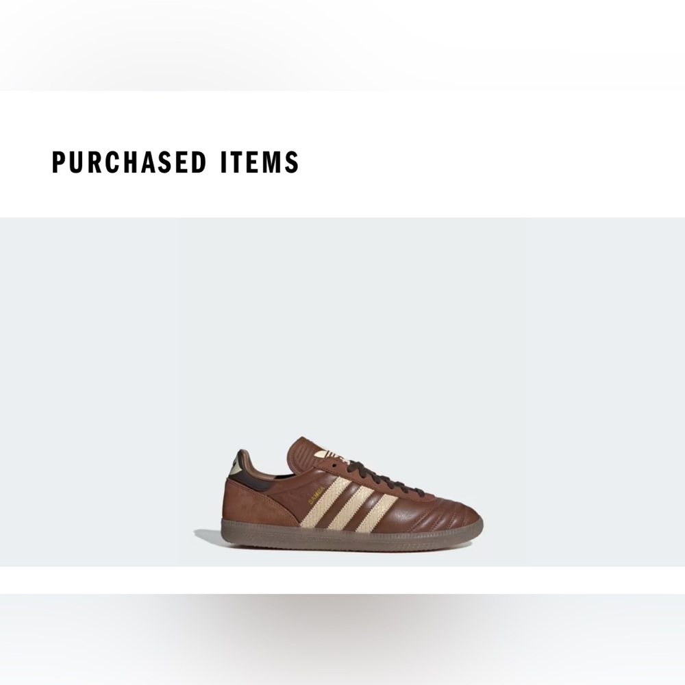 adidas Originals Brown and Cream Sneakers - Picture 15 of 15